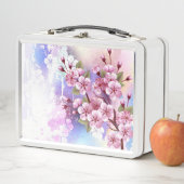 Roze Sakura op het schilderen Achtergrond (In situ)