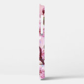 Roze Sakura op het schilderen Achtergrond Case-Mate iPhone Case (Achterkant / Links)