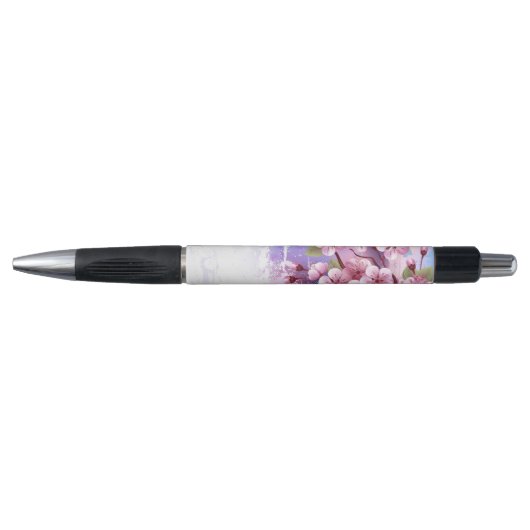 Roze Sakura op het schilderen Achtergrond Pen (Voorkant)