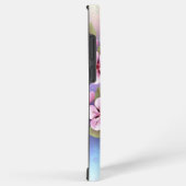Roze Sakura op het schilderen Achtergrond Samsung Galaxy Hoesje (Rechterkant)