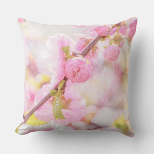 Roze sakurabloemen - Japanse kersenbloesem Kussen