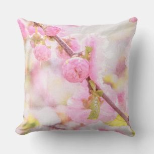 Roze sakurabloemen - Japanse kersenbloesem Kussen