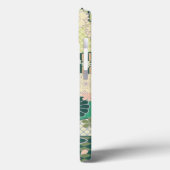 Roze Salie Groen Japans Kimono Bloemen Case-Mate iPhone Case (Achterkant / Links)
