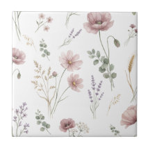 Roze Salie Groene Aquarel Wilde Bloem