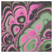 Roze & Salie Marmer Bloem Stof (Swatch)