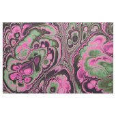 Roze & Salie Marmer Bloem Stof (Fat Quarter)