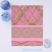 Roze sampler bulk scrapbook papier pagina's flyer (Enkel)