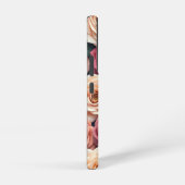Roze Samsung Galaxy hoes Hoesje (Rechterkant)