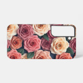 Roze Samsung Galaxy hoes Hoesje (Achterkant horizontaal)