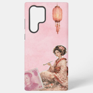 Roze Samsung-hoes voor Junk Journal Samsung Galaxy Hoesje