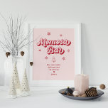 Roze Santa Baby Christmas Baby shower Momosa bar Poster<br><div class="desc">Creëer een feestelijke touch voor uw vakantie-thema baby shower met deze 'Santa Baby' Christmas Momosa Bar Sign! Perfect voor de winter baby shower thema's, deze roze winter wonderland inrichting voegt sprankeling aan elk kerst baby shower. Ideaal voor roze winter wonderland baby shower ideeën en kerst baby shower ideeën, dit bord...</div>