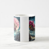 Roze Santa-koffie mok (Center)