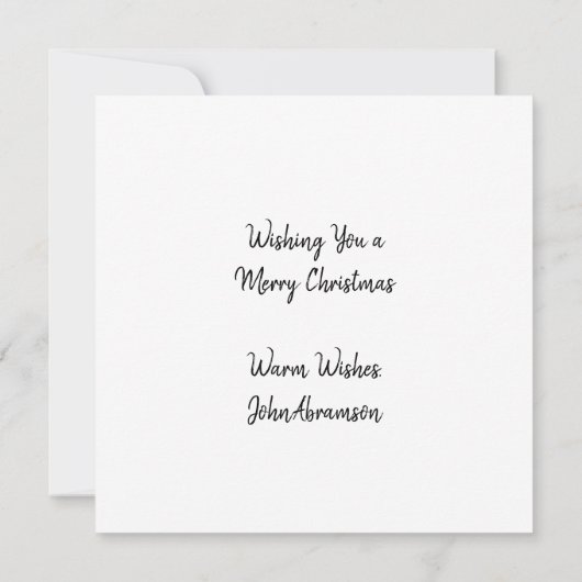  Roze Santa Retro Gepersonaliseerde Kerstmis Notitiekaartje (Achterkant)