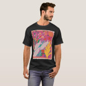 Roze Sardines T-shirt (Voorkant volledig)
