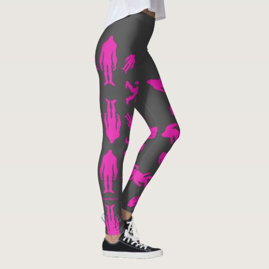 Roze Sasquatch-Leggings Leggings (Rechts)
