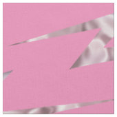 Roze Satijn Lightning Bolts Stof (Close Up)