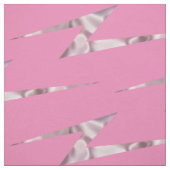 Roze Satijn Lightning Bolts Stof (Swatch)