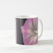 Roze Satijnen Dagbloem Koffiemok (Voorkant rechts)
