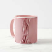 Roze satin mok (Voorkant links)