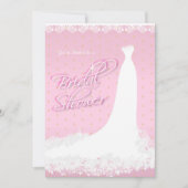 Roze Satin Religieus Vrijgezellenfeest Kaart (Voorkant)