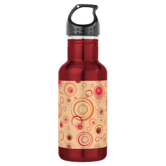 Roze scènes voor weergave waterfles (Voorkant)