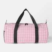Roze Schaakbord Patroon Klein Plunjezak (Achterkant)