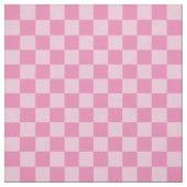 Roze schaakbord stof (Swatch)