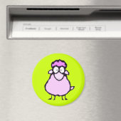 Roze schaap Magnet (Insitu (Vaatwasser))