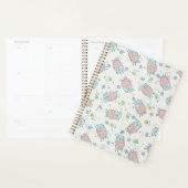 Roze schaap met bloemen & bessen - Leuke patroon Planner (Display)