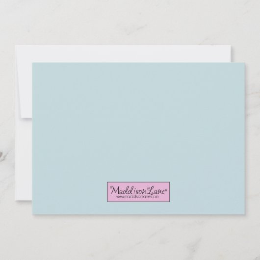 Roze Schaats met gemiddelde huidplooi Kaart (Achterkant)