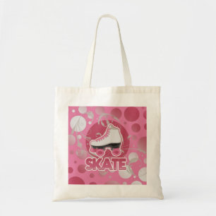 Roze Schaats met roze zwembril, Skin Tote Bag