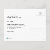 Roze Schaats van Roller Sport Girl Birthday Feestdagenkaart (Achterkant)