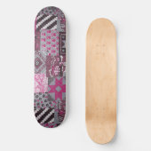 Roze schaatsenbord skateboard (Voorkant)
