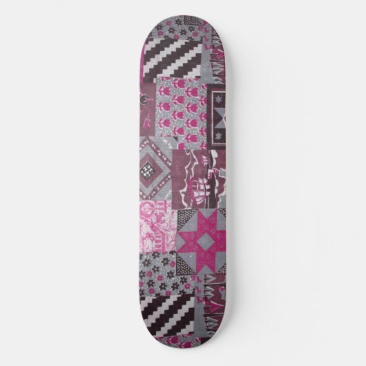 Roze schaatsenbord skateboard (Voorkant)