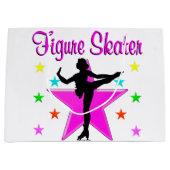  ROZE SCHAATSER LARGE CADEAUTASJE (Voorkant)