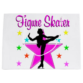  ROZE SCHAATSER LARGE CADEAUTASJE