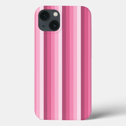 Roze schaduw strepen Case-Mate iPhone hoesje (Achterkant)