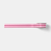 Roze schaduw strepen satijnen lint (Voorkant)