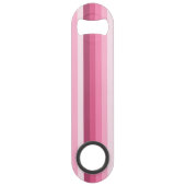 Roze schaduw strepen speed flessenopener (Achterkant)