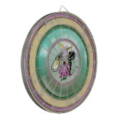 Roze Schaduwfee Dartbord (Voorkant Links)