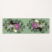 Roze Schaduwfee Yogamat (Achterkant (horizontaal))
