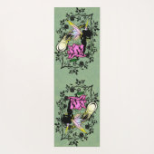 Roze Schaduwfee Yogamat (Achterkant)