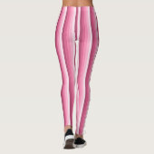 Roze schaduwstrepen leggings (Achterkant)