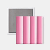 Roze schaduwstrepen magneet (Voorkant / Achterkant)