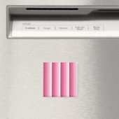 Roze schaduwstrepen magneet (Insitu (Vaatwasser))