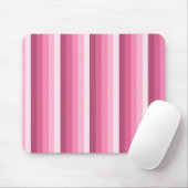 Roze schaduwstrepen muismat (Met muis)