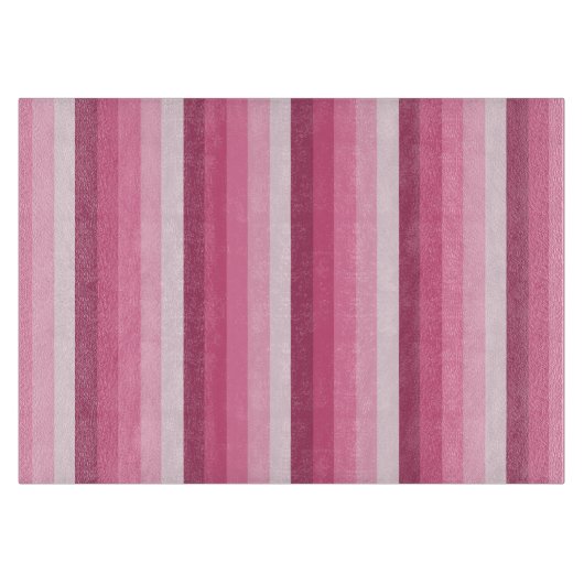 Roze schaduwstrepen snijplank (Voorkant)