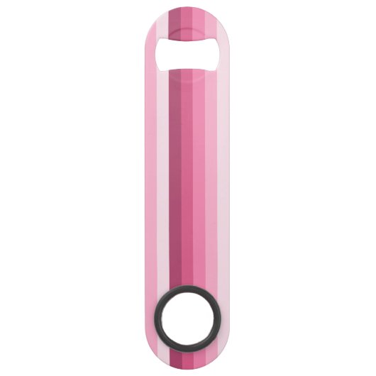 Roze schaduwstrepen speed flessenopener (Achterkant)