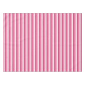 Roze schaduwstrepen tafelkleed (Voorkant (Horizontaal))