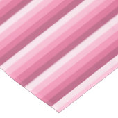 Roze schaduwstrepen tafelkleed (Gekanteld)